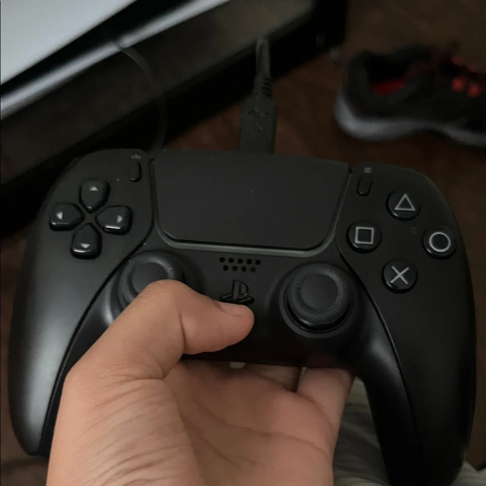 Sony White Console with Black Controller